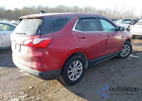 2018 Chevrolet Equinox Lt из США, поврежденный, VIN 2GNAXSEV7J6348877